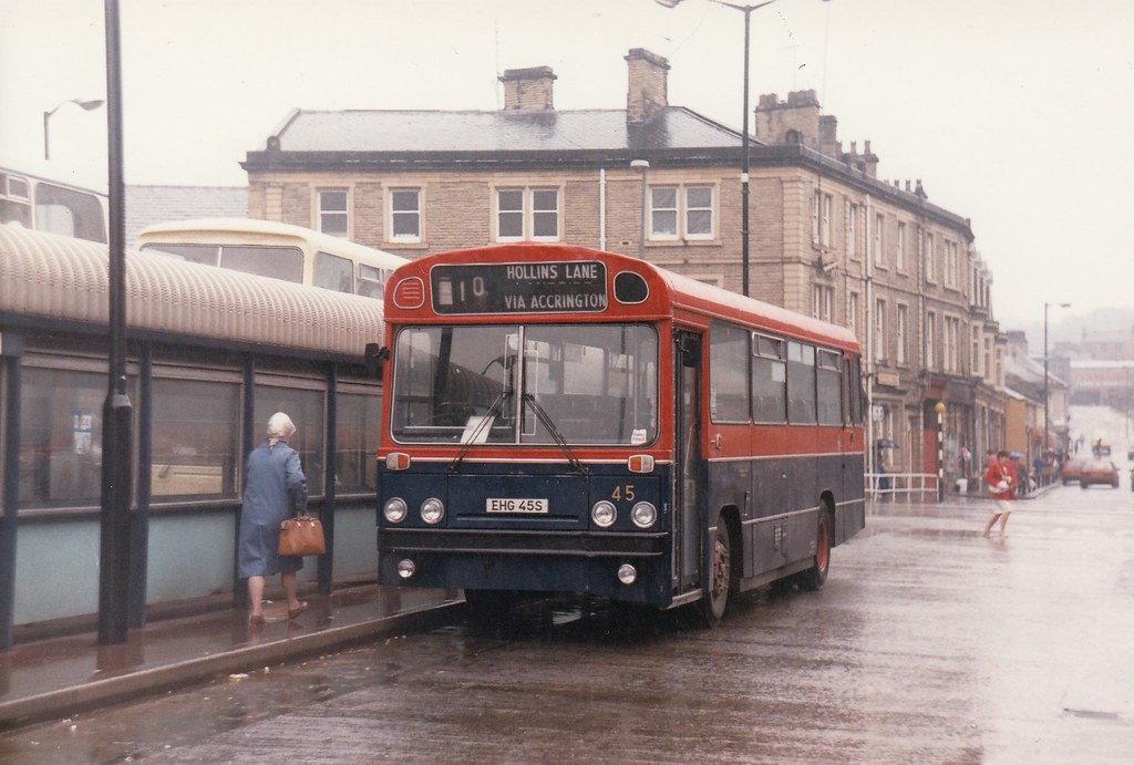 ACCRINGTON, 17th. MAY, 1986 Seen resting at the bus statio… Flickr