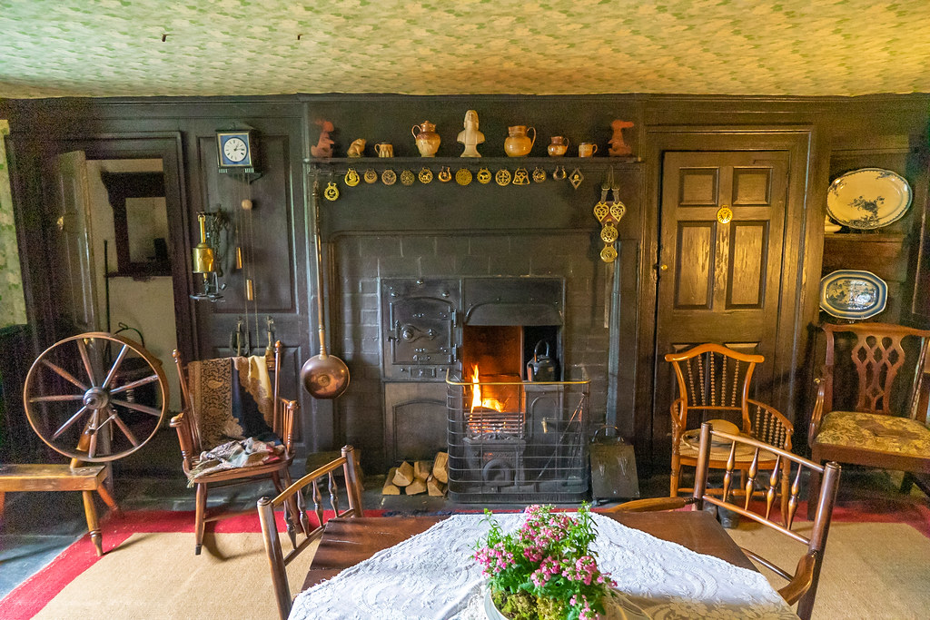 Inside Hill Top Farm house. Owned by Beatrix Potter Flickr