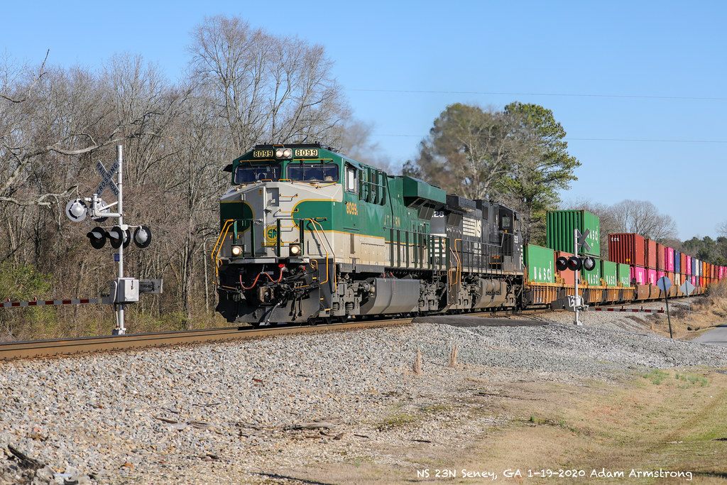 Home rails NS 23N Atlanta, GA to Rossville, TN runs track … Flickr