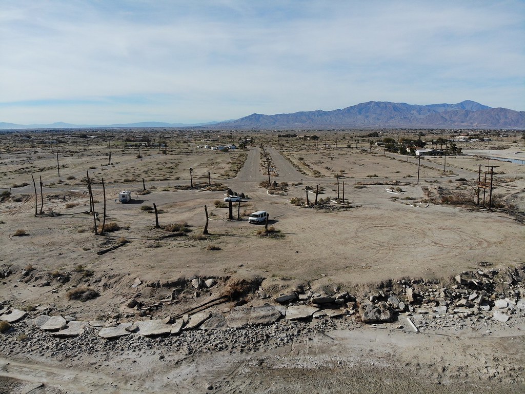 Salton City Yacht Club Drive created by dji camera Flickr