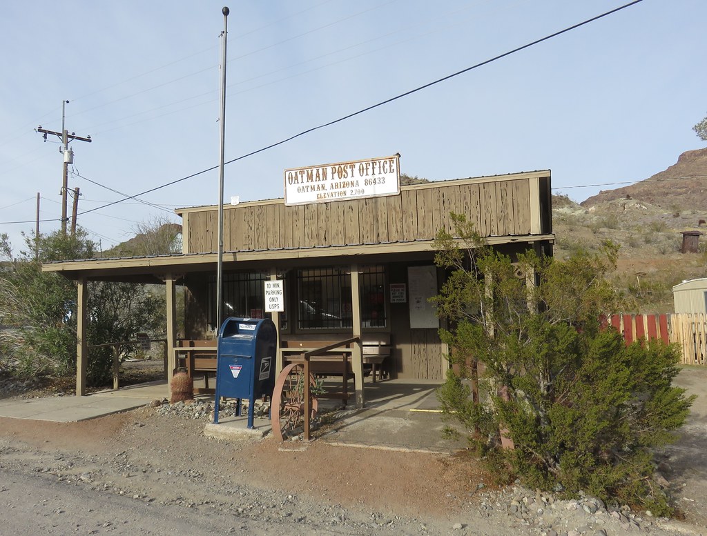 Post Office 86433 (Oatman, Arizona) Oatman, Arizona is a q… Flickr