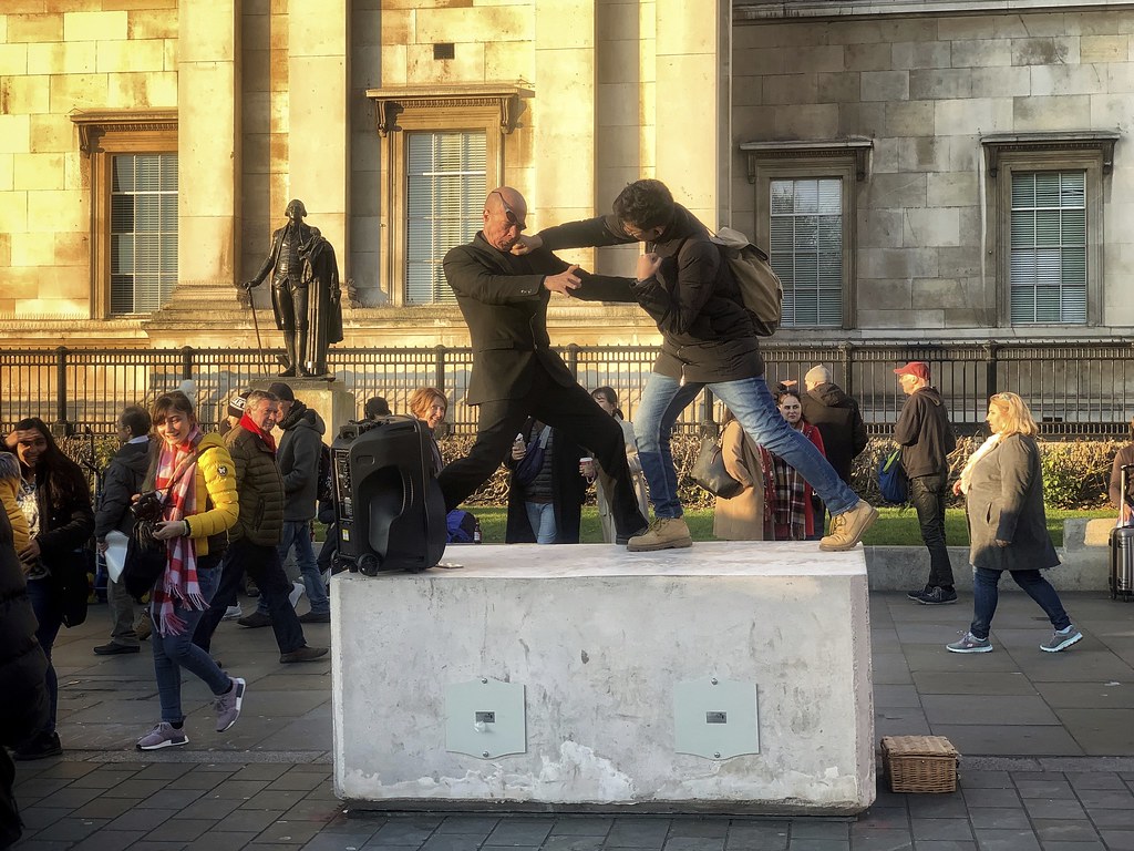 Street Fighting Man Everybody was kungfu fi... Wait! Garry Knight Flickr