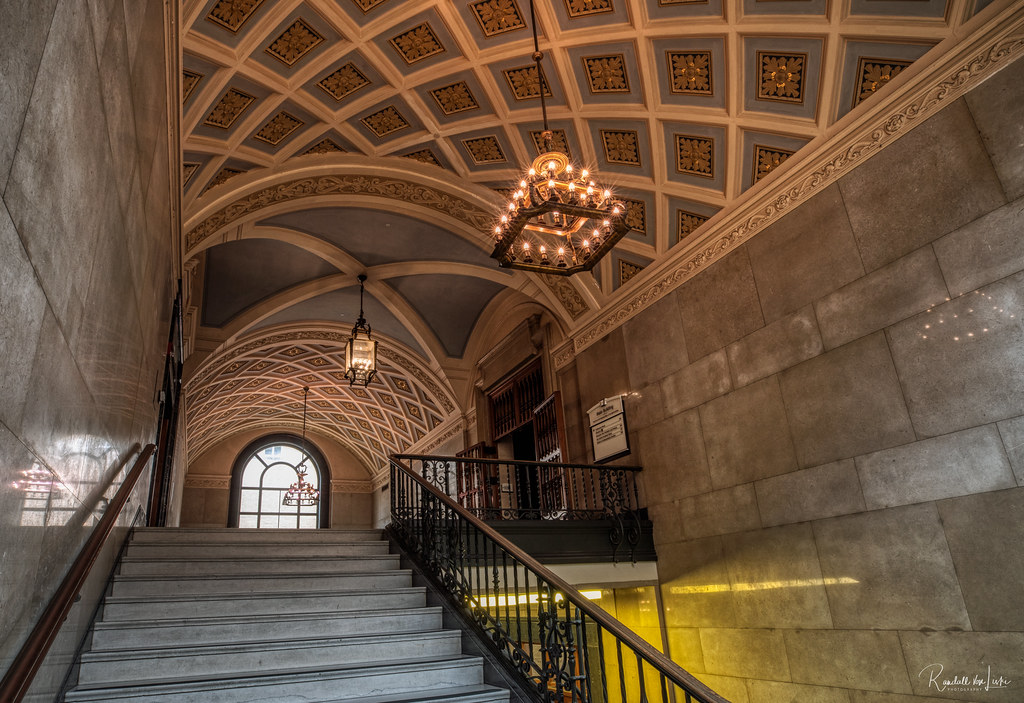 Staircase Leading To Life Sciences Library, University of … Flickr