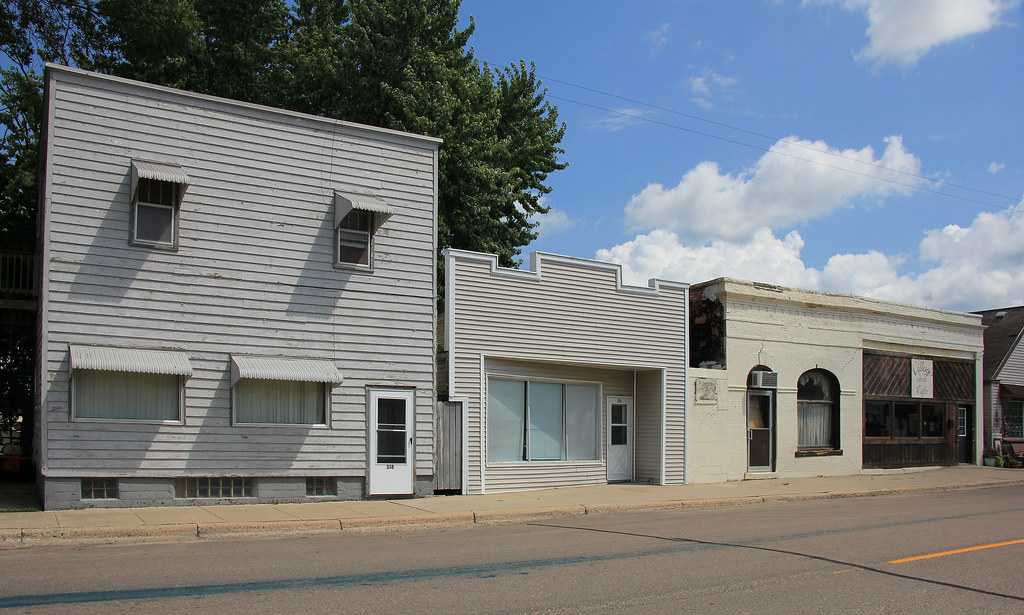Downtown Buildings Hartland, MN Tom McLaughlin Flickr