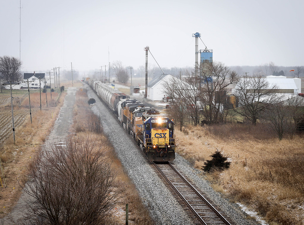 CSXT 8451 Linden, Indiana Joseph Kelly Thompson Flickr