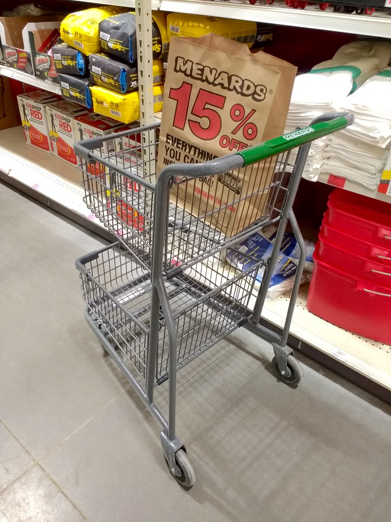 Menards Cart Manufacturer R.W. Rogers Co. (?) Model ? Br… Flickr