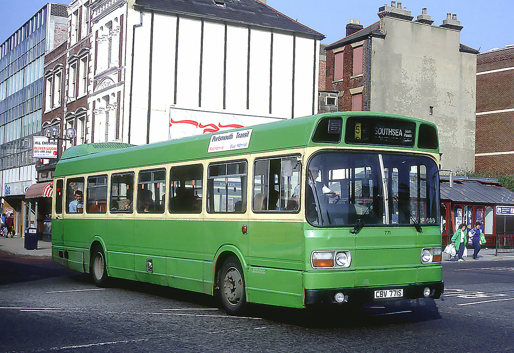 563F15 Portsmouth Transit 771 (CBV 771S), a 1977 Leyland N… Flickr