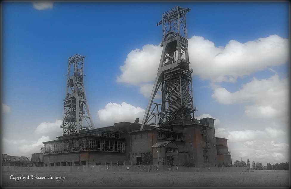 Clipstone Colliery Headstocks Tontoe1963 Flickr