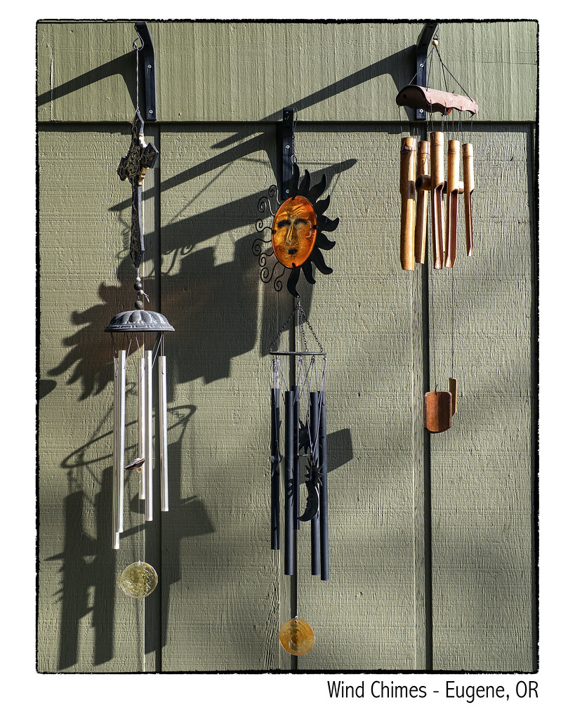 Wind Chimes Eugene, OR Olympus PenF Panasonic 25mm f1.4 John