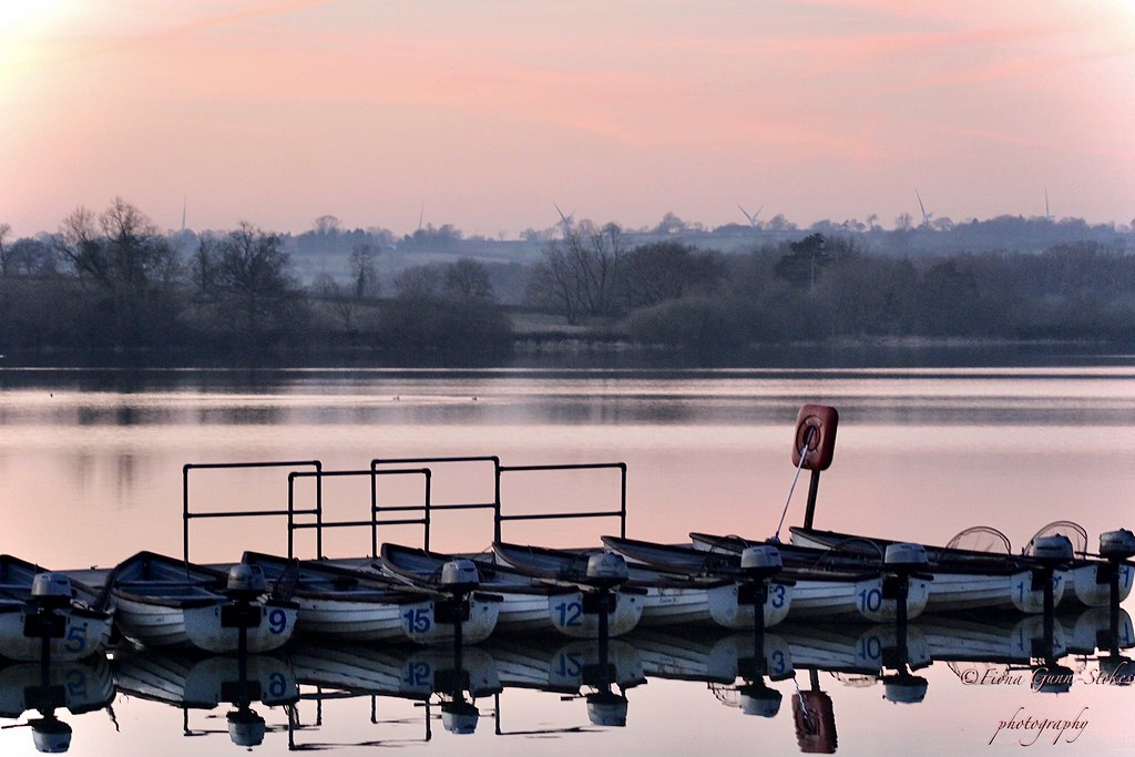 Ravensthorpe sunset... Ravensthorpe Reservoir, Northampton… Flickr