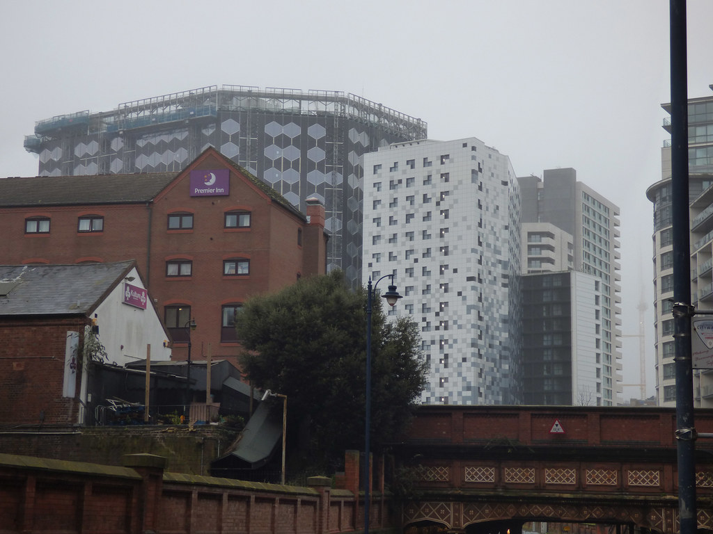 3 Arena Central behind the Holliday Street Aqueduct Flickr