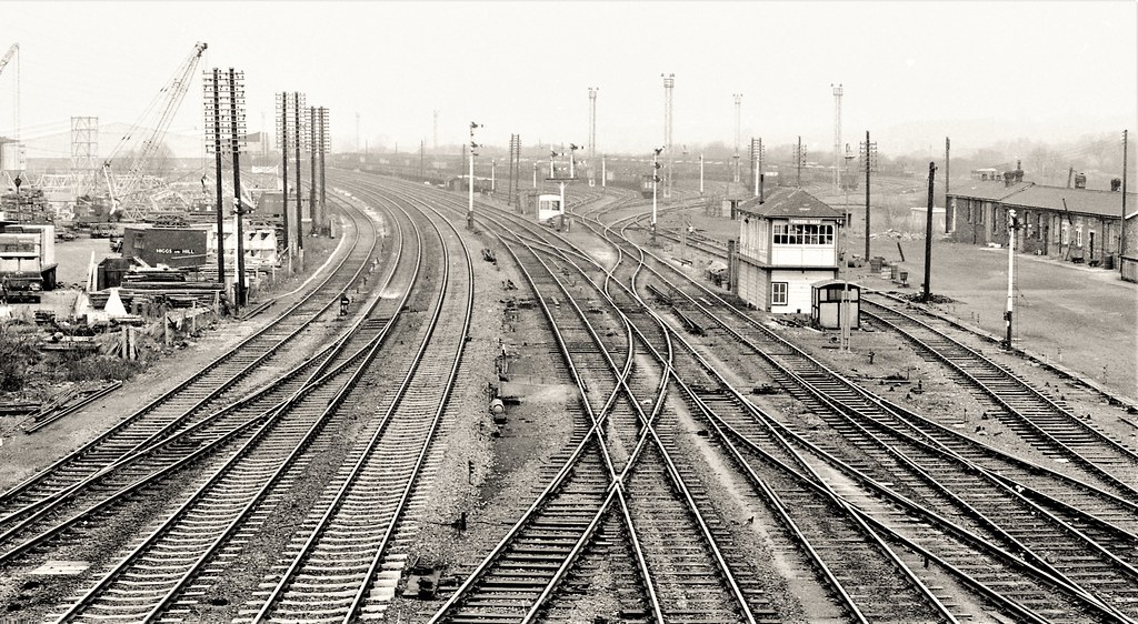 Finedon Road The view of the Wellingborough yard on 8 Febr… Flickr