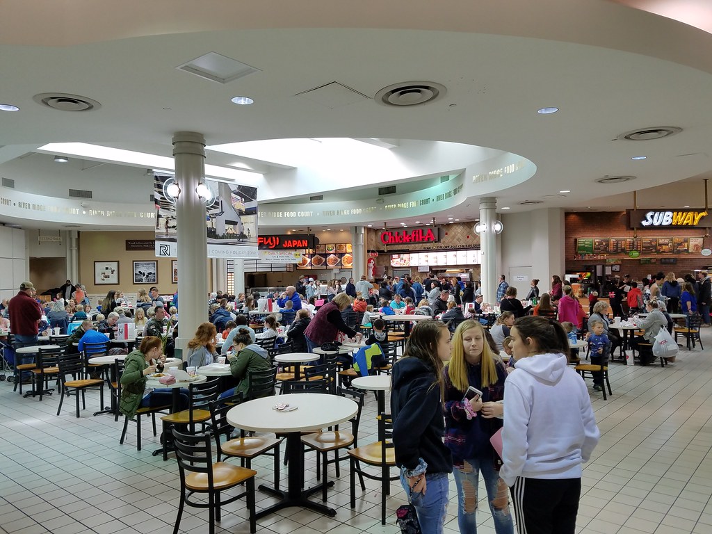 River Ridge Mall Food Court Lynchburg, Virginia Kipp Teague Flickr