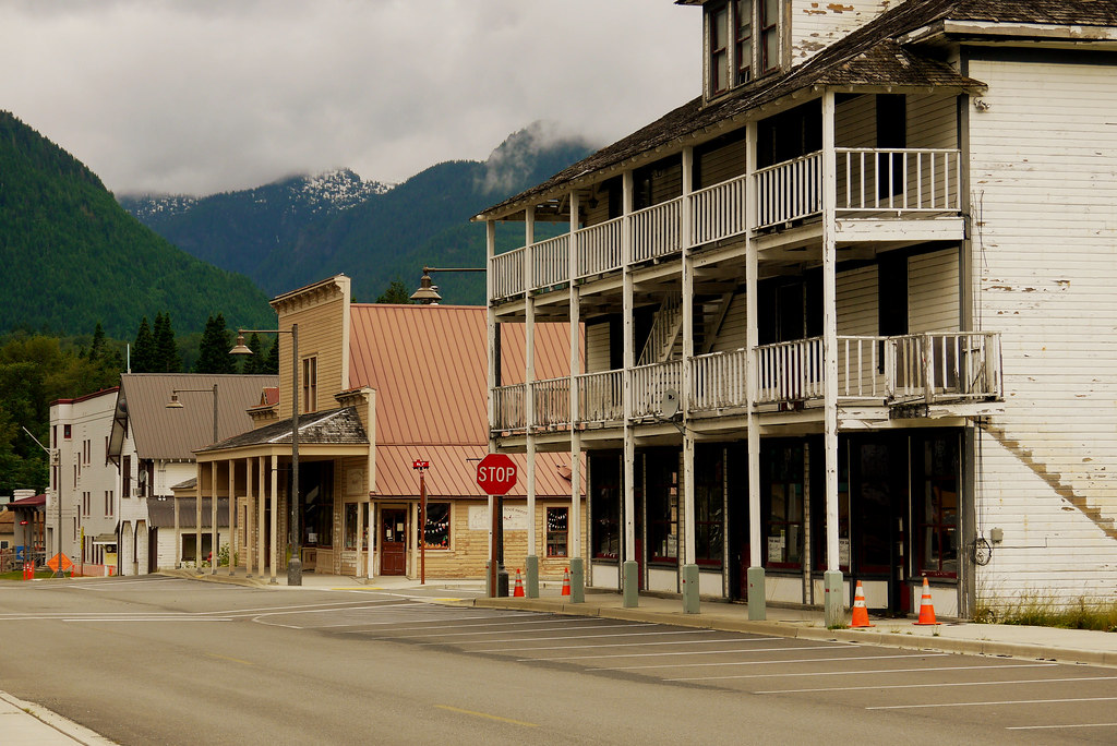 Skykomish Historic town on the railroad line that crosses … Flickr