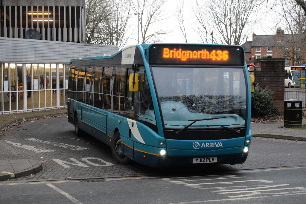 AMN 3696 Shrewsbury bus station Arriva Midlands Optare V… Flickr