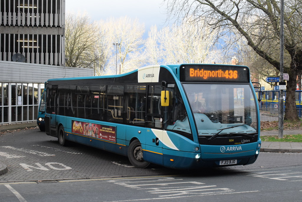 AMN 3694 Shrewsbury bus station Arriva Midlands Optare V… Flickr