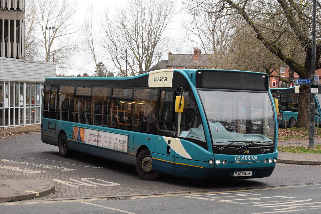 AMN 2983 Shrewsbury bus station Arriva Midlands Optare V… Flickr
