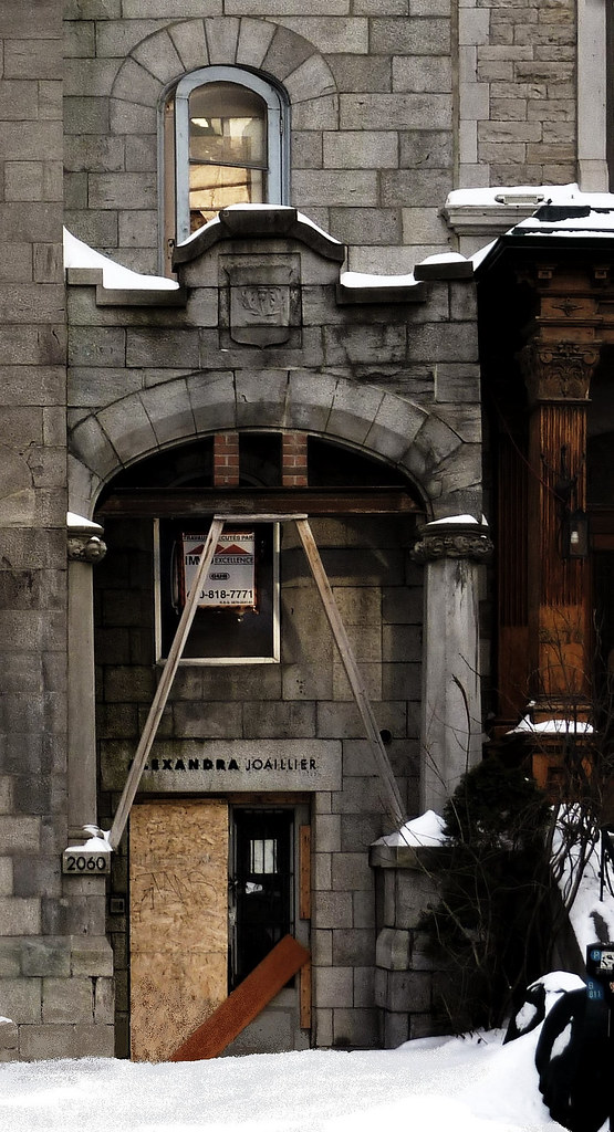 Montréal, 23 janvier 2020. Le 2060, rue Drummond. Unité d'… Flickr