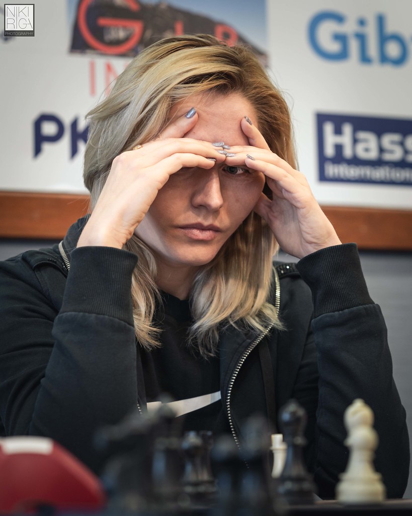 Natalia Zhukova Photo by Niki Riga Gibraltar International Chess
