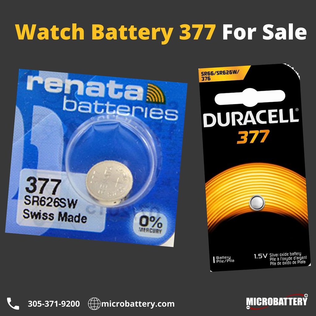 Watch Battery 377 For Sale For high quality watch batterie… Flickr