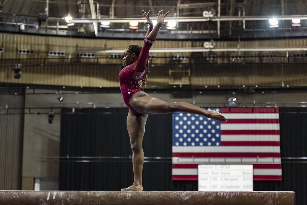 DU Gymnastics Amoree Lockhart University of Denver gymna… Flickr