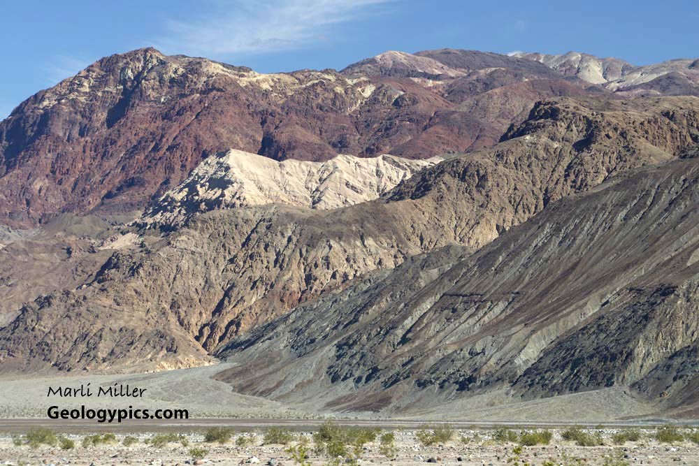 Normal fault, Death Valley, CA Copper Canyon Turtleback fa… Flickr