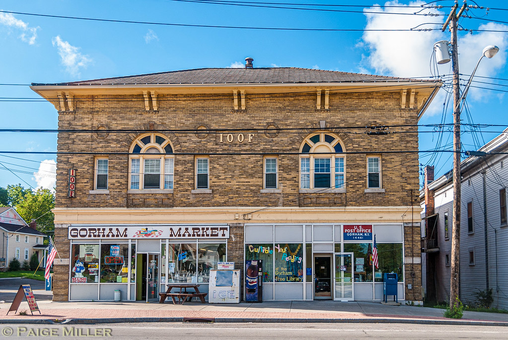 Gorham, NY IOOF (Independent Order of Odd Fellows) buildin… Paige Miller Flickr