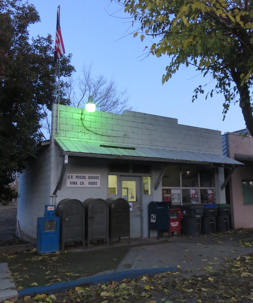 Post Office 96092 (Viña, California) Vina, California is a… Flickr