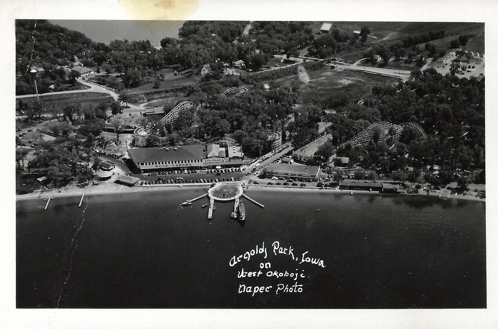 Arnolds Park, Iowa, Lake Okoboji, Aerial View a photo on Flickriver