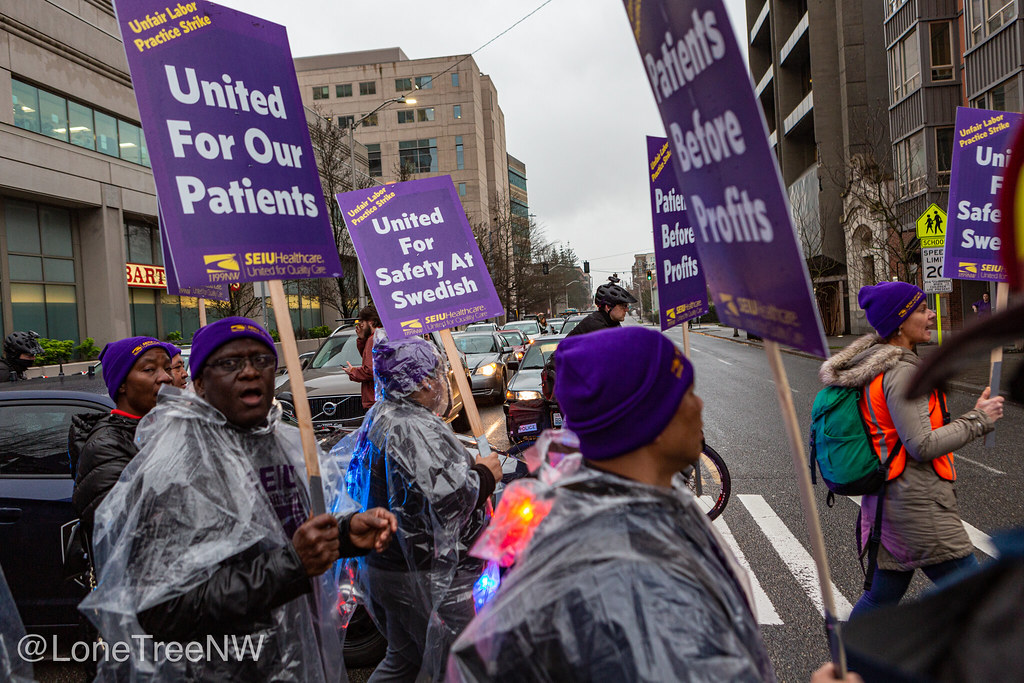SEIU 1199 NW Nursing Strike Erik Arcus Flickr