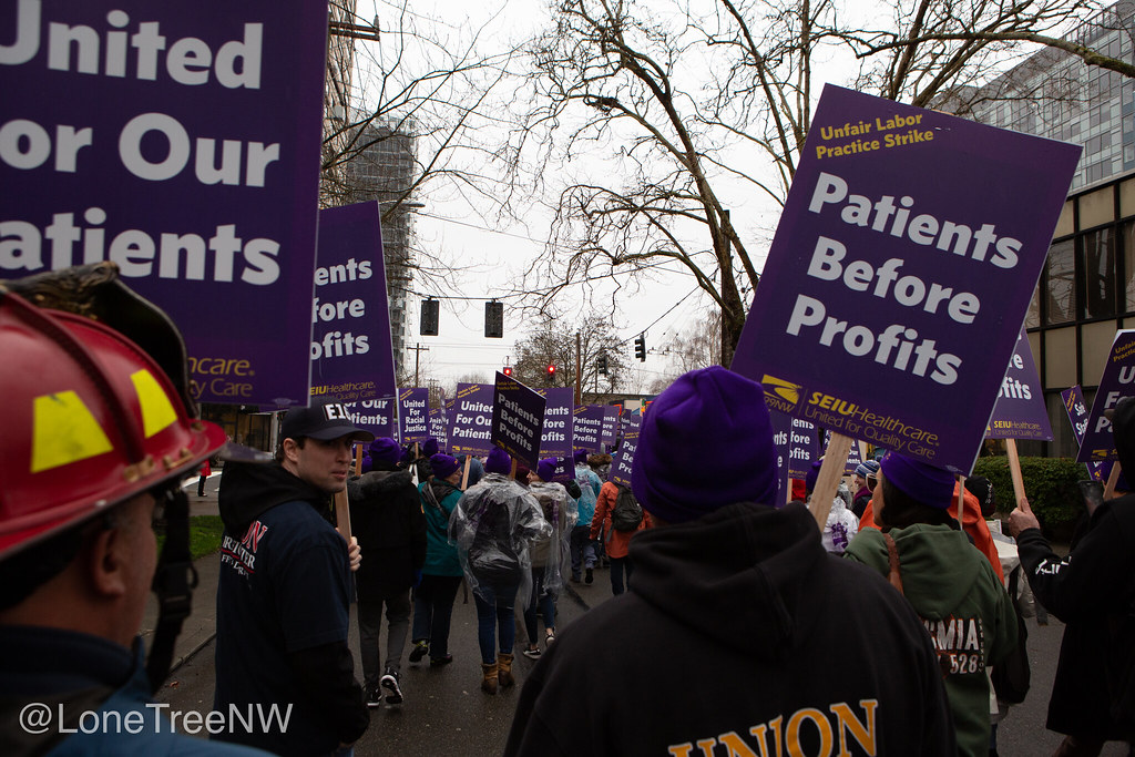 SEIU 1199 NW Nursing Strike Erik Arcus Flickr
