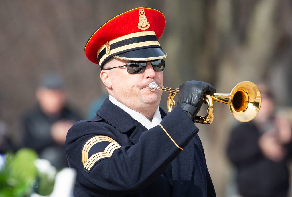 Day of Remembrance (NHQ202001300005) Taps is played by a m… Flickr