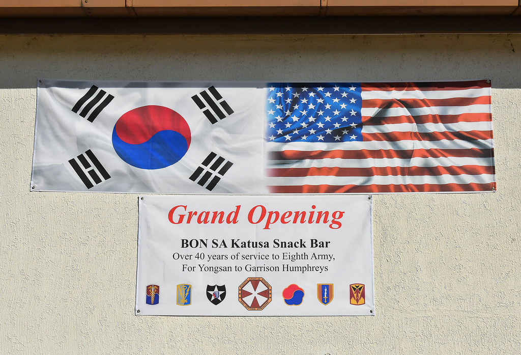 BonSa KATUSA Snack Bar Grand Opening U.S. Army Garrison … Flickr