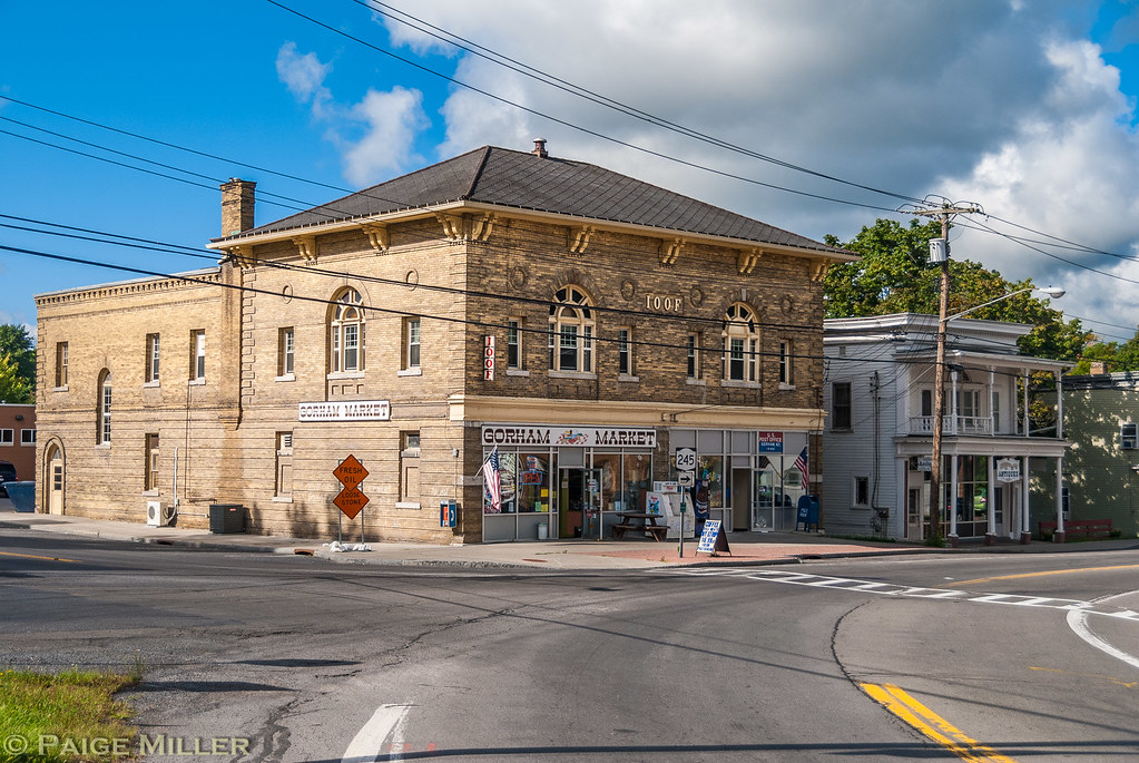 Gorham, NY IOOF (Independent Order of Odd Fellows) buildin… Paige