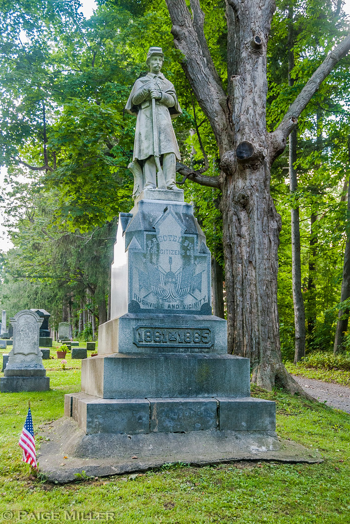 Rushville, NY Rushville cemetery Paige Miller Flickr