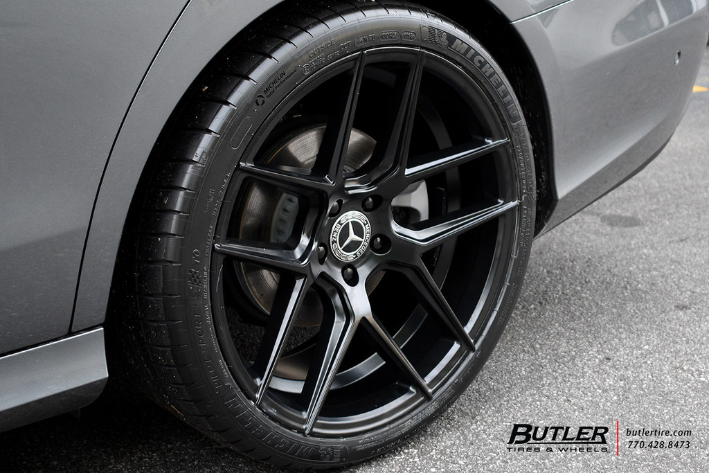 Mercedes E300 with 20in TSW Tabac Wheels and Michelin Pilot Sport 4S