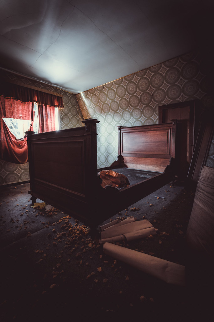The bedroom The haunted house series Nr1 Eric Van Dael Flickr