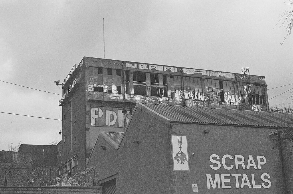 Scrap Metal Yard // Byker // Newcastle Minolta X300 Minol… Flickr