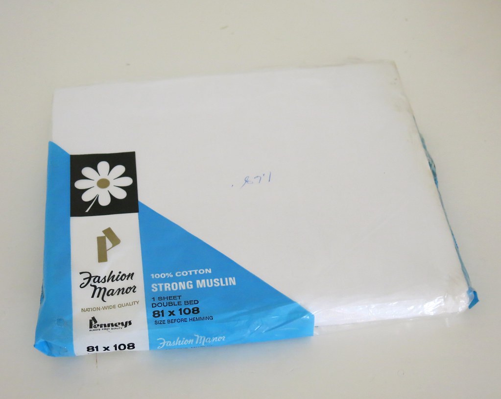 Vintage Penneys Fashion Manor Sheets Yes, I bought this be… Flickr