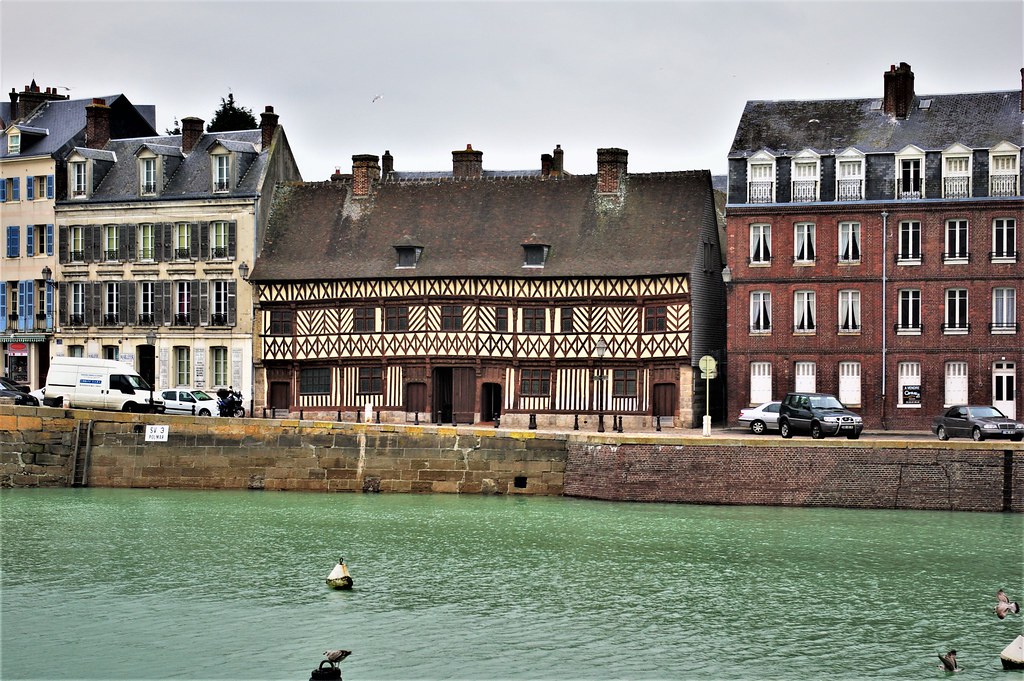 St Valéry en Caux Maisons sur le port JeanMarc Bilquez Flickr