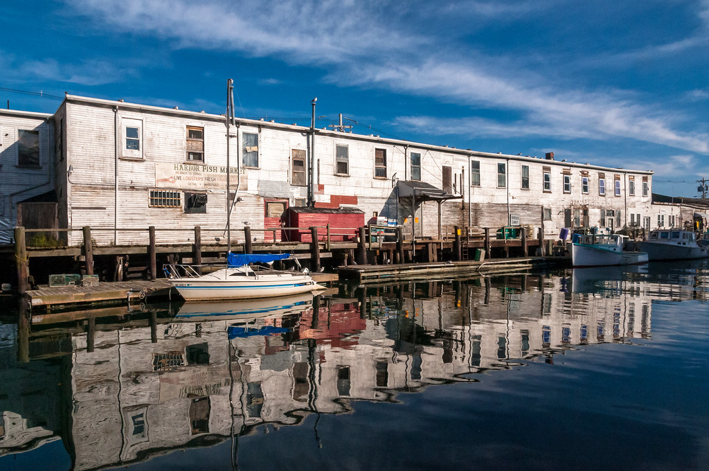 9 Custom House Wharf (late 1800s), Portland, Me Portland, … Flickr