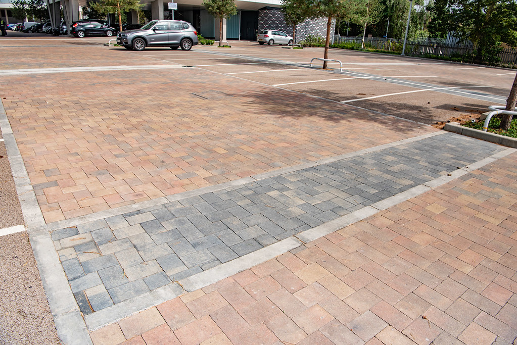 Walthamstow Car Park Woburn Original, Rustic and Graphite Commercial Hard Landscaping by