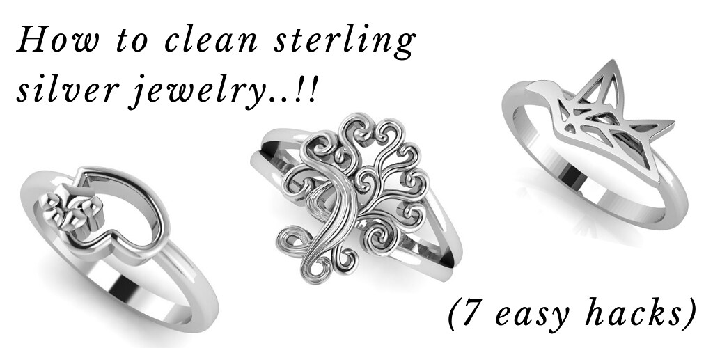 HOW TO CLEAN STERLING SILVER JEWELRY 7 EASY HACKS San… Flickr