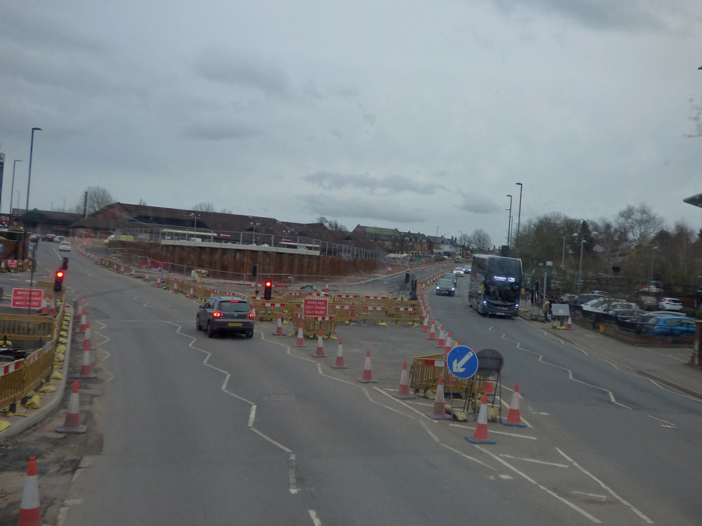Selly Oak New Road Phase 1B from Harborne Lane and Chapel Lane a