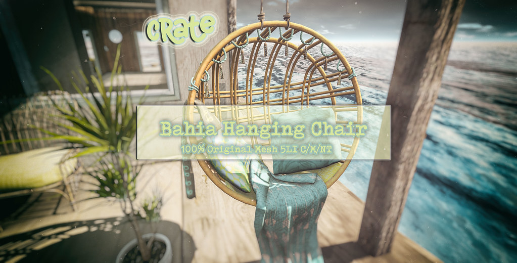 crate’s Bahia Hanging Chair for Anthem! Straight from my h… Flickr