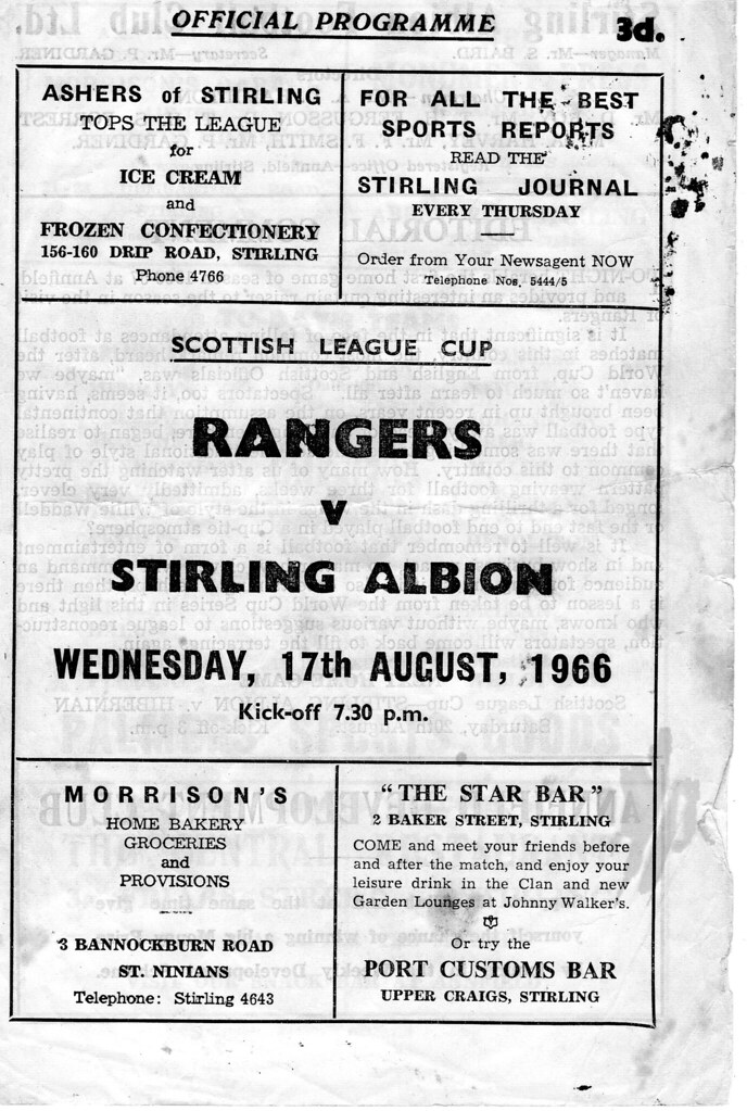 Stirling Albion v Rangers LC 170866 Mark McAdam Flickr