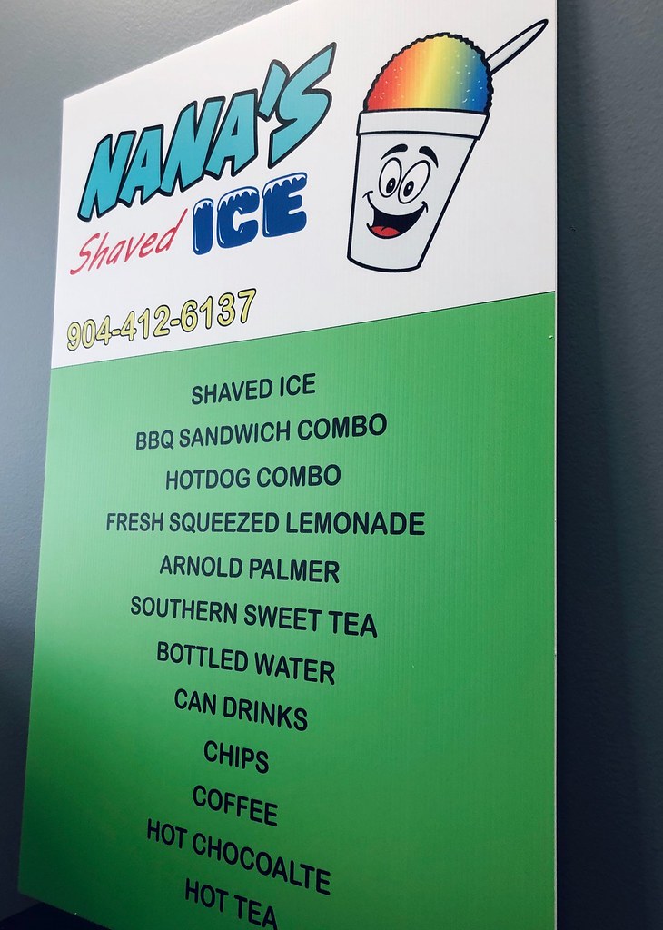 Menu on Coroplast Sir Speedy Jacksonville Flickr