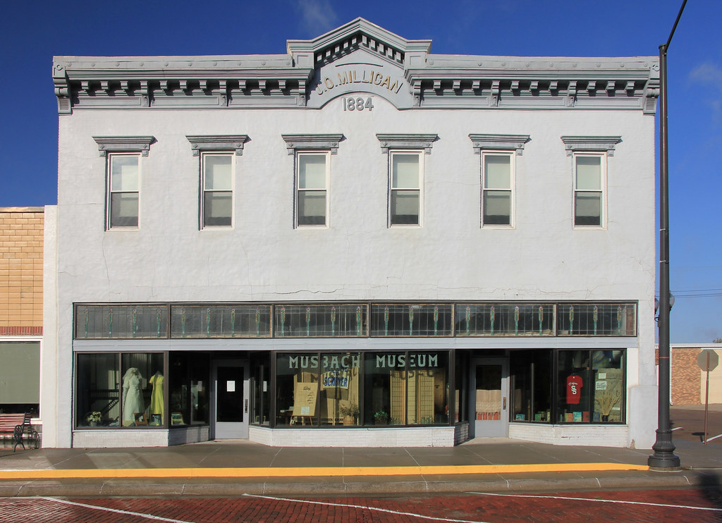 J.D. Milligan Building Scribner, NE Built in 1884 and or… Flickr