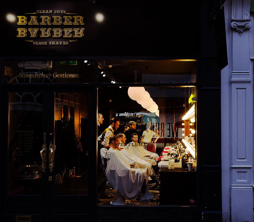 Executive Contour Haircut at the barbers Leeds City Centre… Flickr