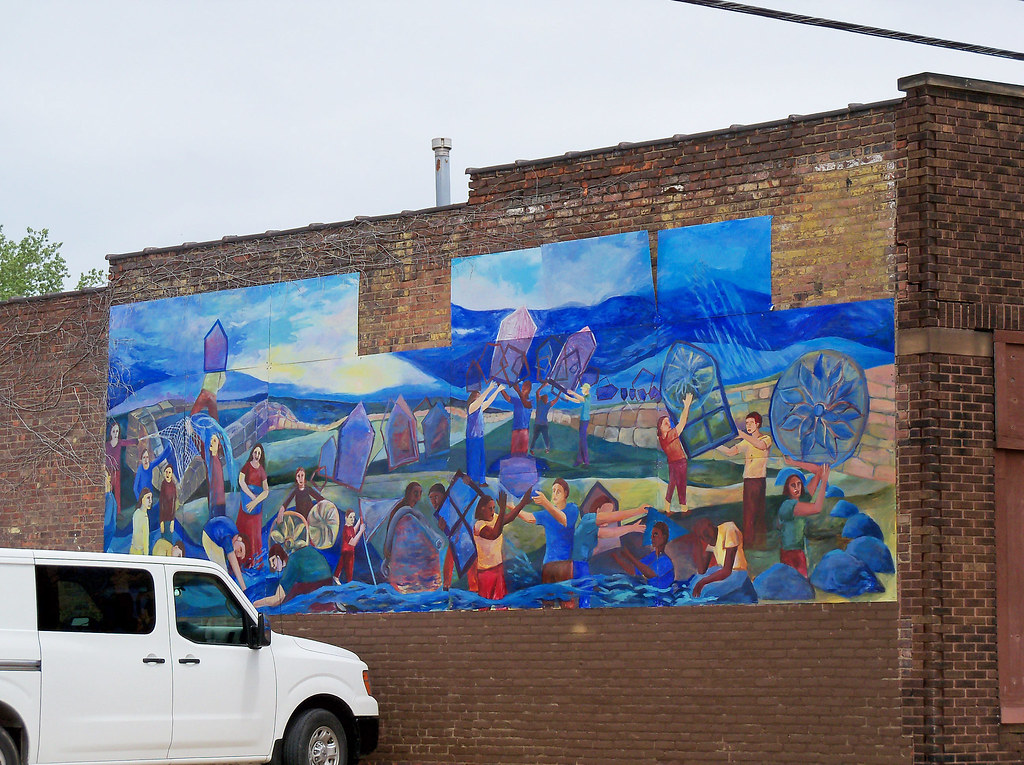 OH Cleveland Mural 77 Mural in Cleveland, Ohio. Flickr